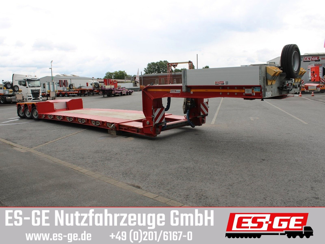 Faymonville MAX Trailer MAX510 Tiefbett 3x12 t PA - Semirremolque góndola rebajadas: foto 2 Faymonville MAX Trailer MAX510 Tiefbett 3x12 t PA - Semirremolque góndola rebajadas: foto 2