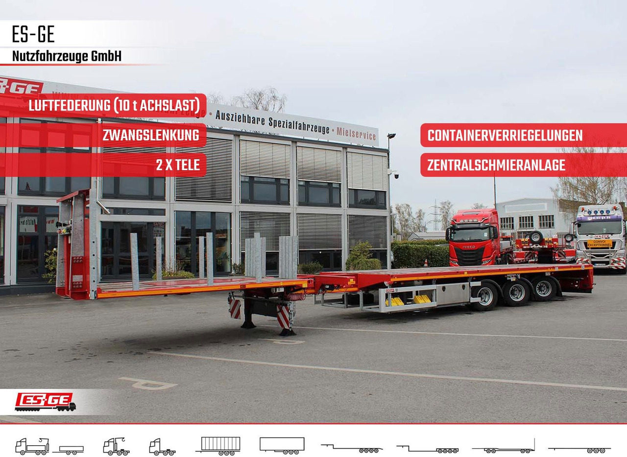 Faymonville Telemax Megatrailer - doppelt teleskopierbar - Semirremolque plataforma/ Caja abierta: foto 1 Faymonville Telemax Megatrailer - doppelt teleskopierbar - Semirremolque plataforma/ Caja abierta: foto 1