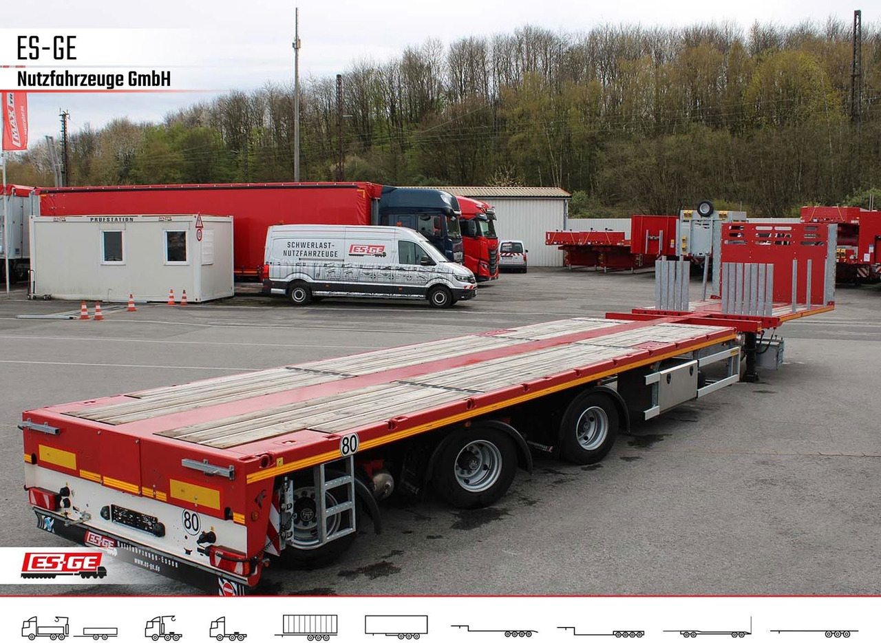 Faymonville Telemax Megatrailer - doppelt teleskopierbar - Semirremolque plataforma/ Caja abierta: foto 2 Faymonville Telemax Megatrailer - doppelt teleskopierbar - Semirremolque plataforma/ Caja abierta: foto 2