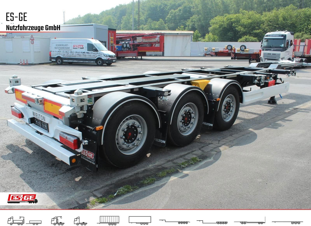 Wielton 3-Achs-Containerchassis - multifunktional - Semirremolque portacontenedore/ Intercambiable: foto 4 Wielton 3-Achs-Containerchassis - multifunktional - Semirremolque portacontenedore/ Intercambiable: foto 4