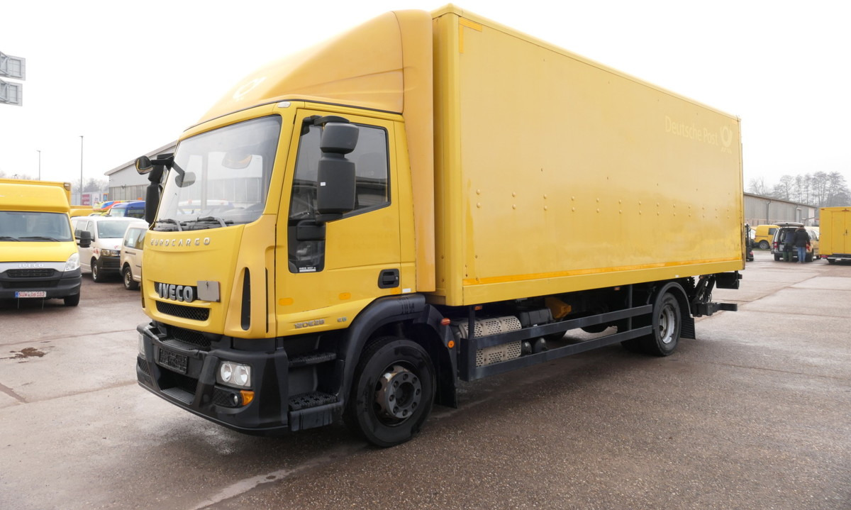 IVECO EuroCargo ML 120 E28/P AHK LBW COC Koffer 7,00x2 - Camión caja cerrada: foto 1 IVECO EuroCargo ML 120 E28/P AHK LBW COC Koffer 7,00x2 - Camión caja cerrada: foto 1