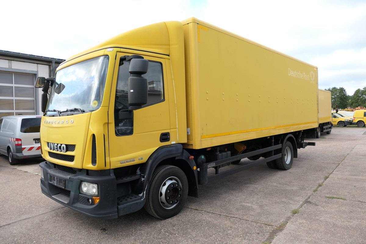 IVECO EuroCargo ML 120 E28/P AHK LBW Koffer 7,00x2,44x - Camión caja cerrada: foto 1 IVECO EuroCargo ML 120 E28/P AHK LBW Koffer 7,00x2,44x - Camión caja cerrada: foto 1