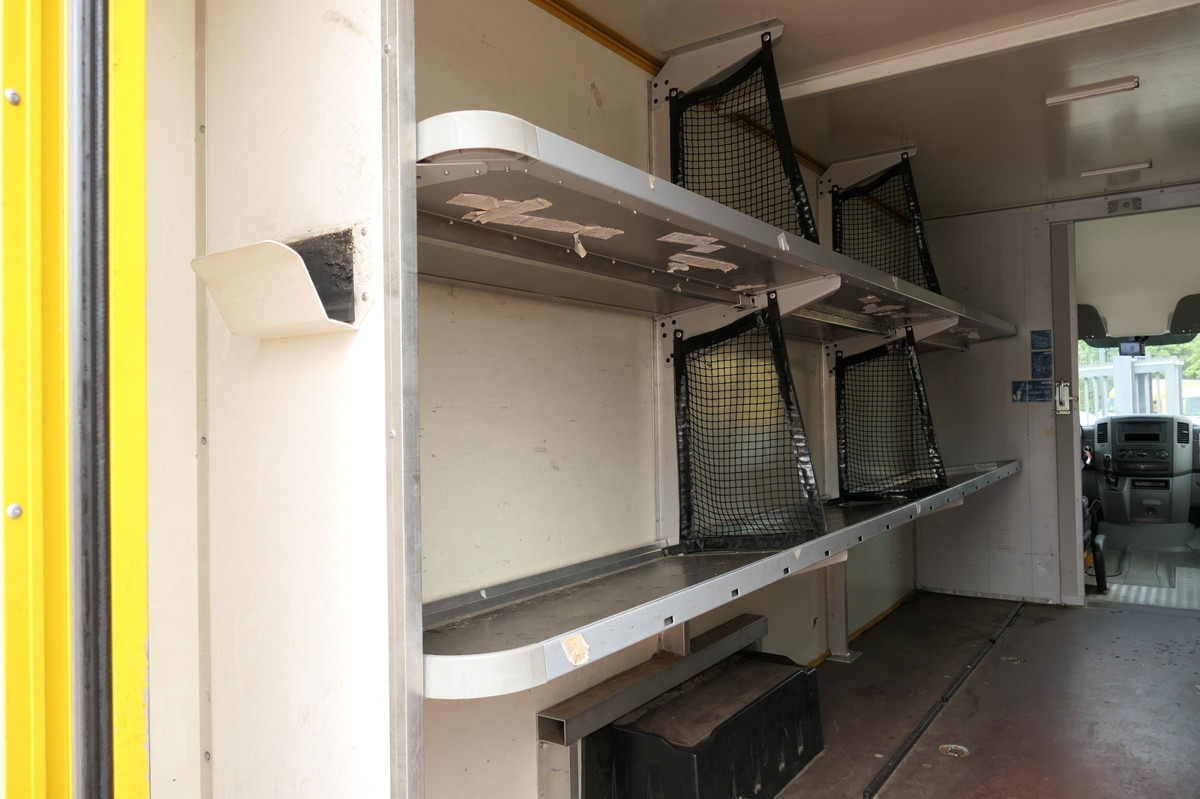 Furgoneta caja cerrada MERCEDES-BENZ SPRINTER 310 CDI MAXI EURO-5 KOFFER REGALE KAMER: foto 5