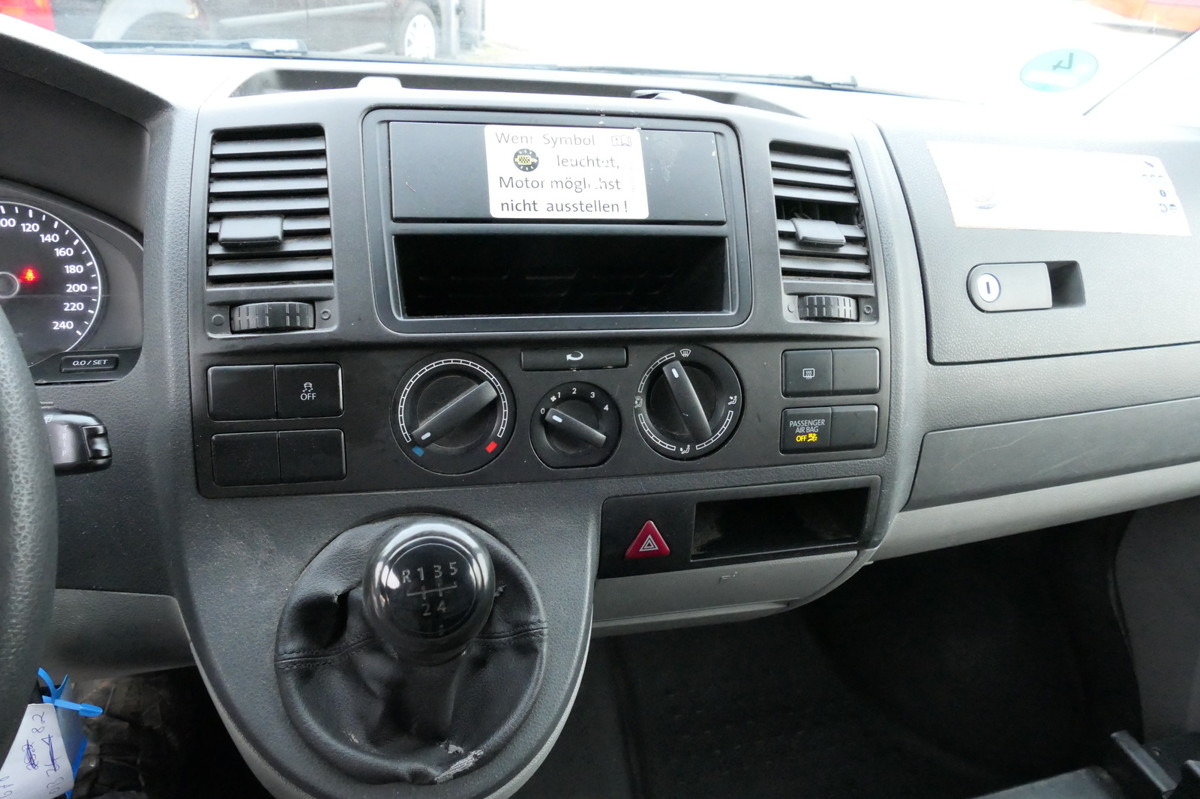 Furgoneta pequeña VW T5 Transporter 2.0 TDI 2-Sitzer 2xSCHIEBETÜR PAR: foto 13