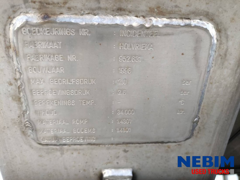 Burg BPO 12 28 Z - 34.000ltr - Semirremolque cisterna: foto 5 Burg BPO 12 28 Z - 34.000ltr - Semirremolque cisterna: foto 5