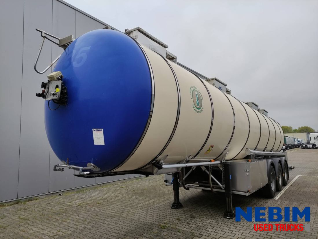 Feldbinder TSA 33.3-3 - 3 comp. 8.000 / 22.500 / 3.000 Ltr. - Semirremolque cisterna: foto 1 Feldbinder TSA 33.3-3 - 3 comp. 8.000 / 22.500 / 3.000 Ltr. - Semirremolque cisterna: foto 1