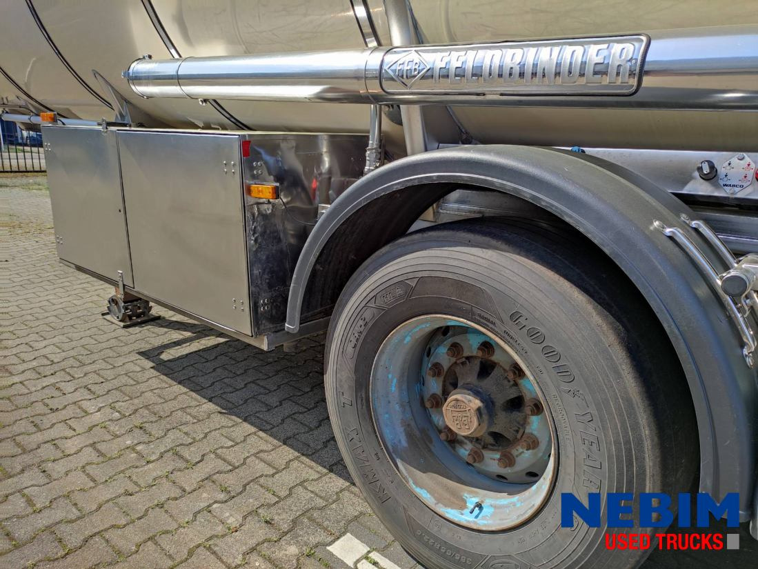 Semirremolque cisterna Feldbinder TSA 33.3 electric pump - 3 comp. 8.000 / 22.500 / 3.000 Ltr.: foto 9