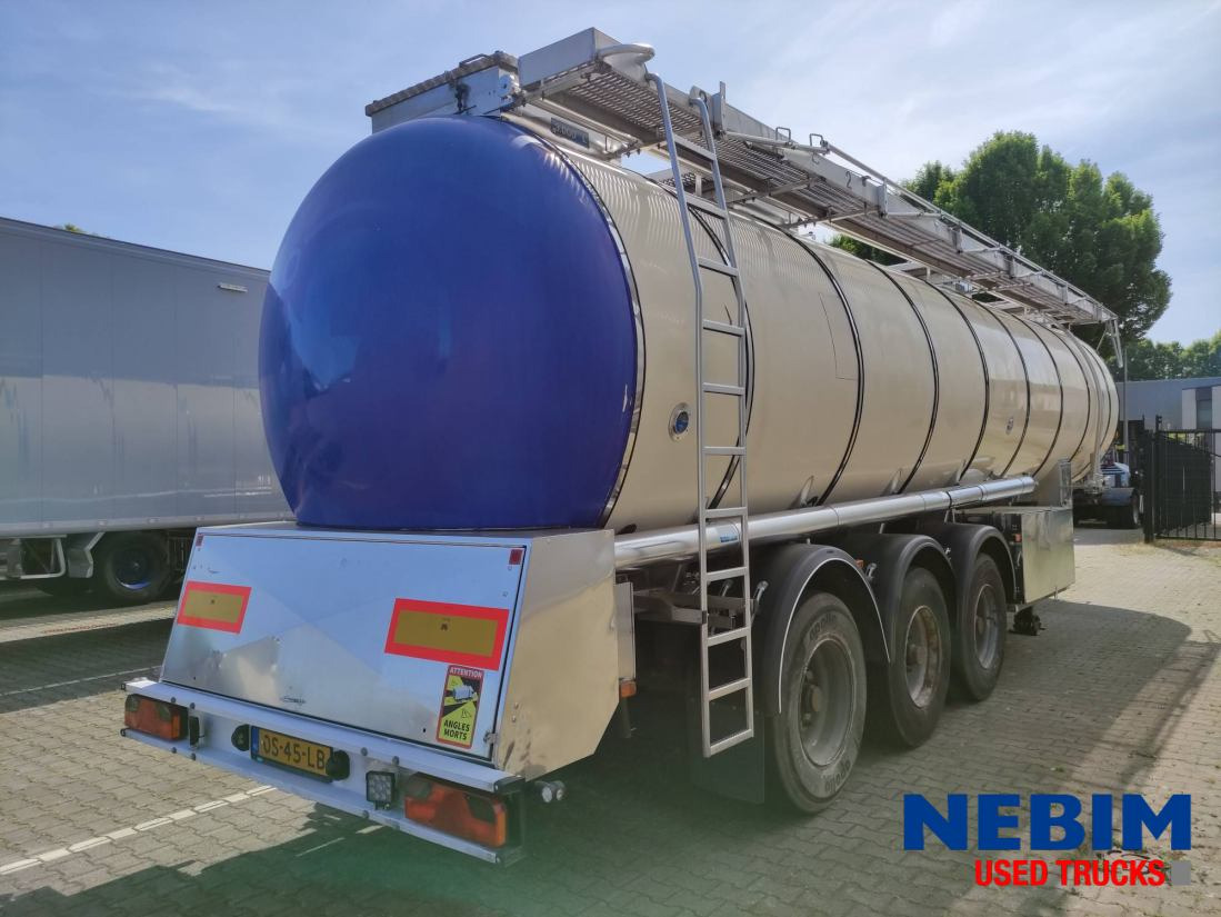 Feldbinder TSA 33.3 electric pump - 3 comp. 8.000 / 22.500 / 3.000 Ltr. - Semirremolque cisterna: foto 2 Feldbinder TSA 33.3 electric pump - 3 comp. 8.000 / 22.500 / 3.000 Ltr. - Semirremolque cisterna: foto 2