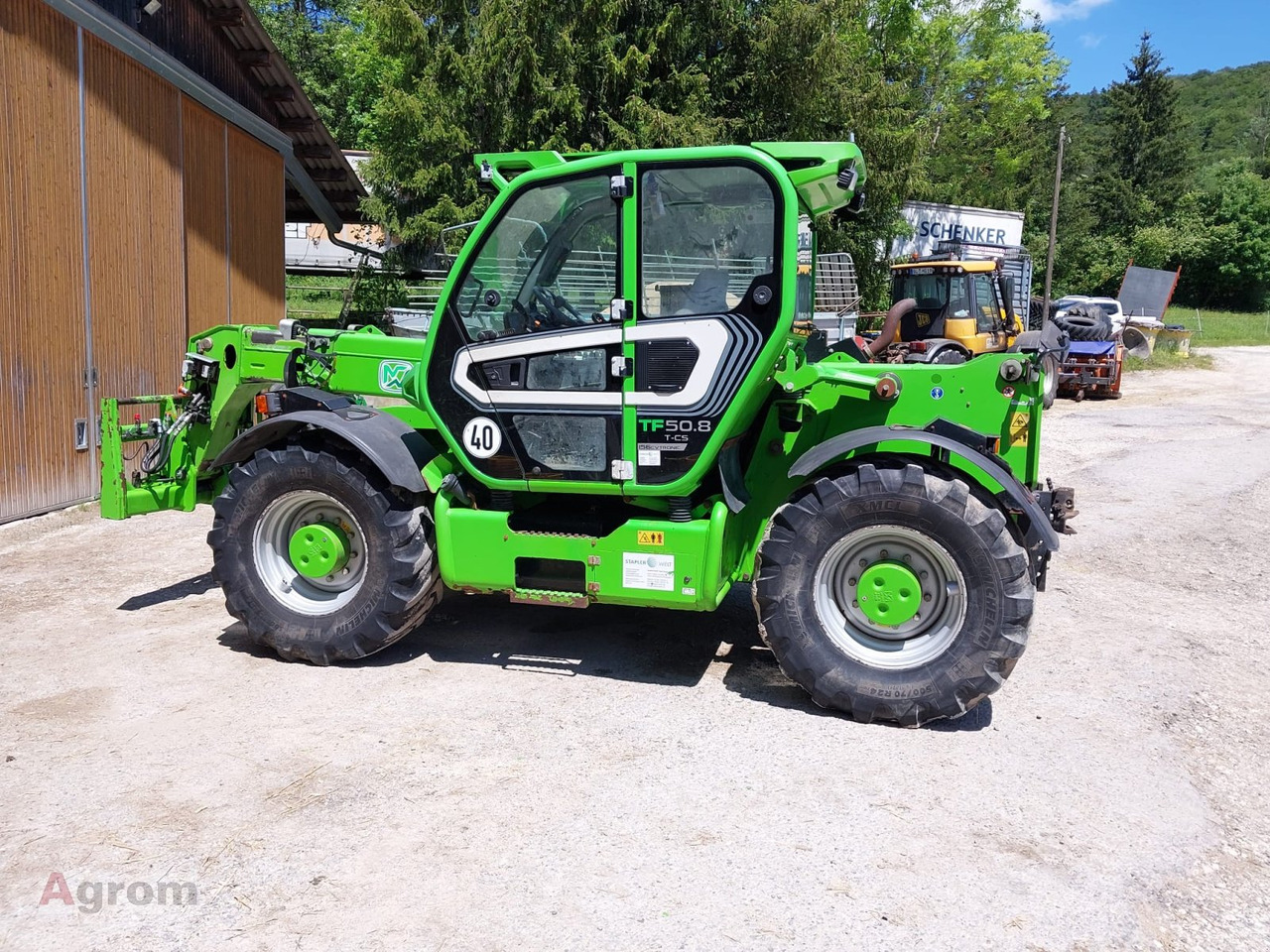 Merlo TF 50.8 TCS-156 - Manipulador telescópico: foto 4 Merlo TF 50.8 TCS-156 - Manipulador telescópico: foto 4