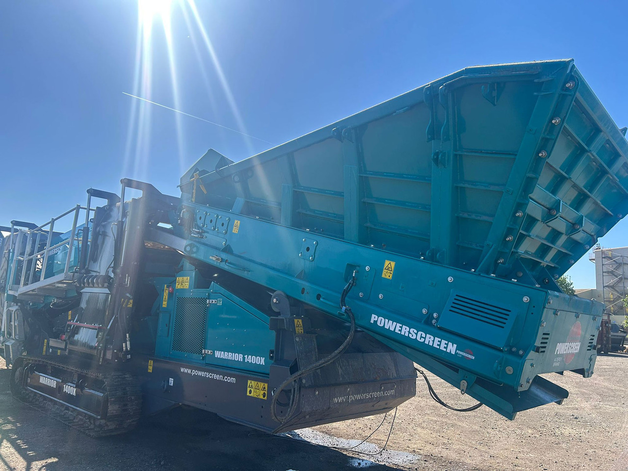 Powerscreen Warrior 1400x - Cribadora: foto 4 Powerscreen Warrior 1400x - Cribadora: foto 4