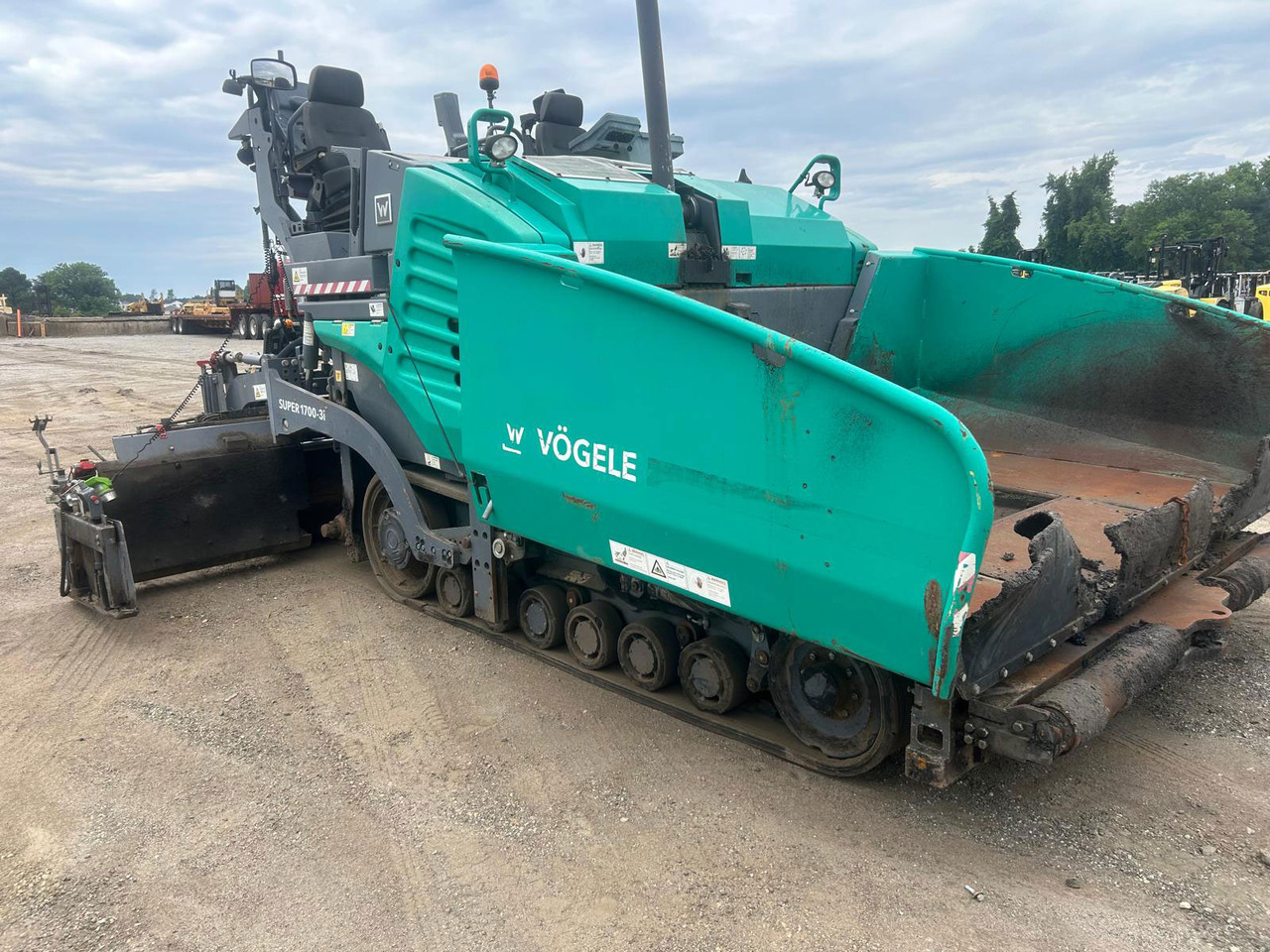 Vogele Super 1700-3i - Pavimentadora de asfalto: foto 2 Vogele Super 1700-3i - Pavimentadora de asfalto: foto 2