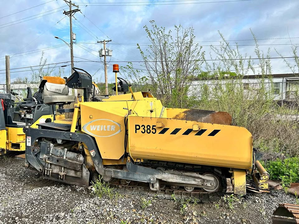 Weiler P385 - Pavimentadora de asfalto: foto 1 Weiler P385 - Pavimentadora de asfalto: foto 1