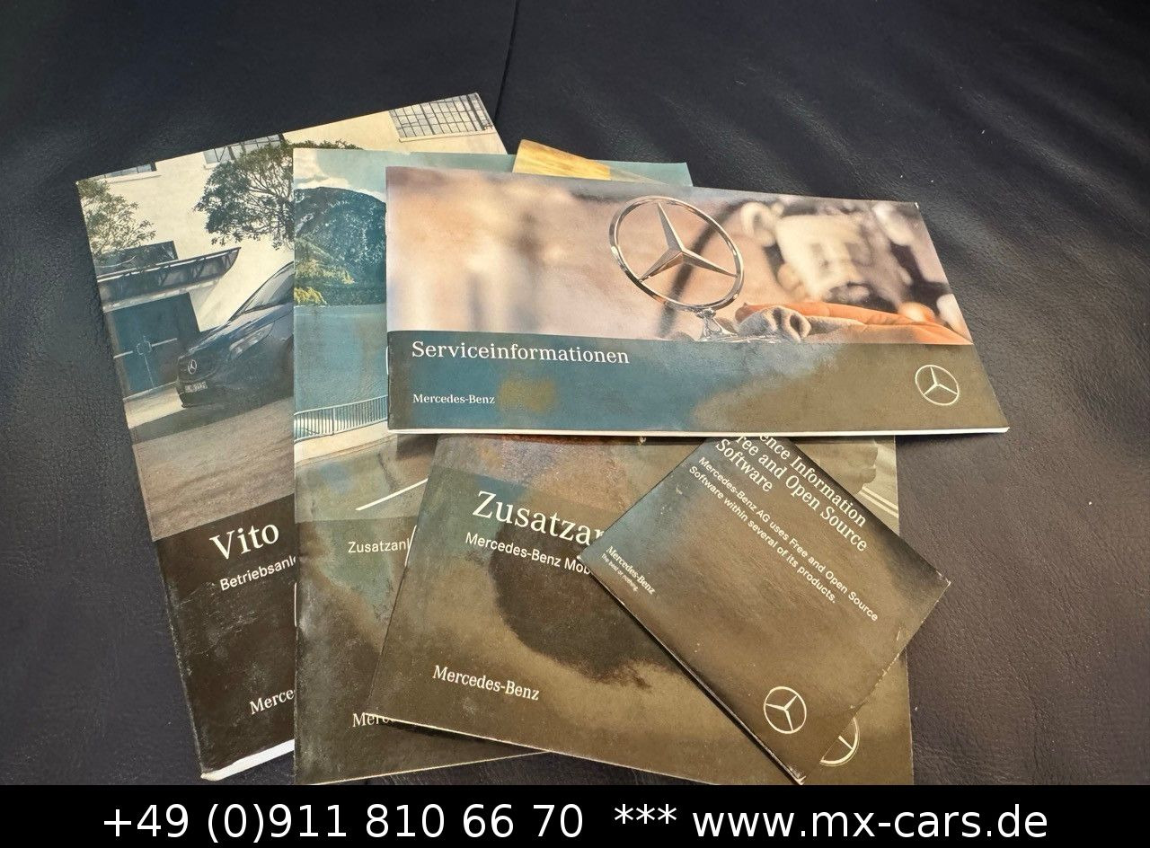 Furgoneta de pasajeros Mercedes-Benz Vito 110 CDi lang Doka Mixto 6 Sitze Klima: foto 19