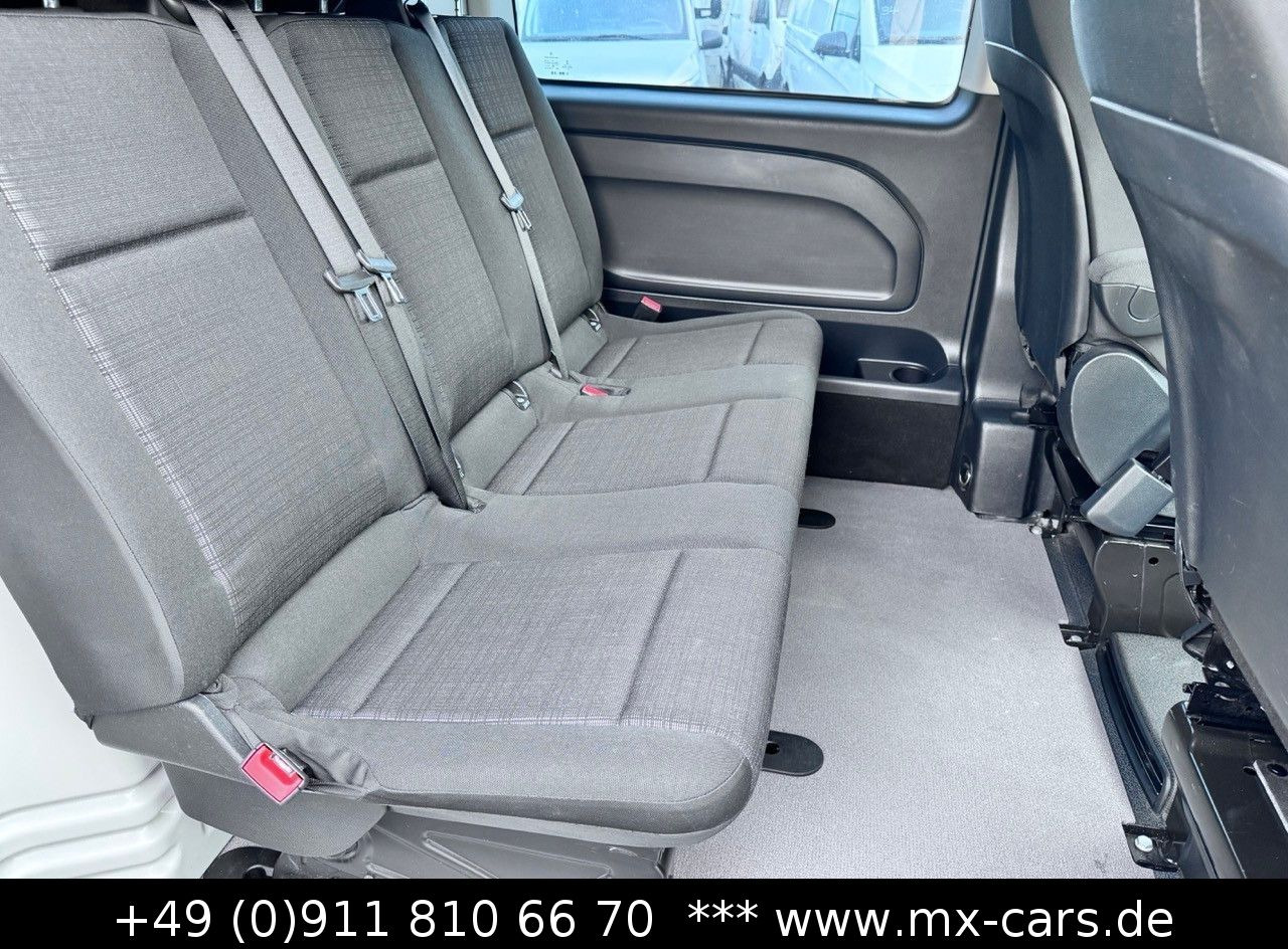 Furgoneta de pasajeros Mercedes-Benz Vito 114 extralang Doka Mixto Klima AHK 5 Sitze: foto 17