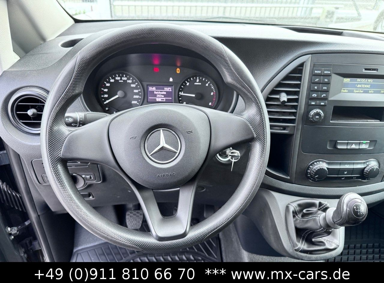 Furgoneta de pasajeros Mercedes-Benz Vito 114 extralang Doka Mixto Klima AHK 5 Sitze: foto 13