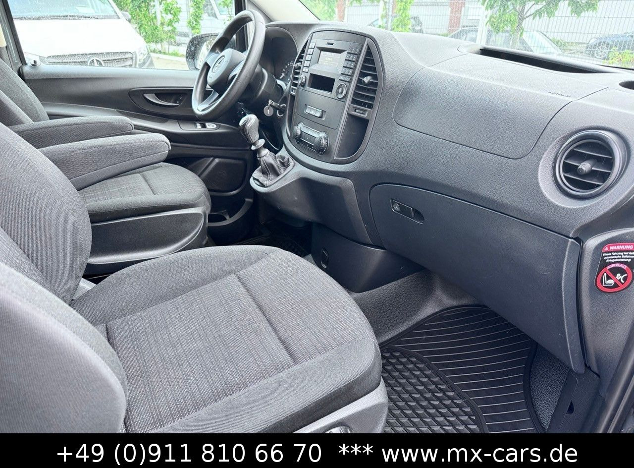 Furgoneta de pasajeros Mercedes-Benz Vito 114 extralang Doka Mixto Klima AHK 5 Sitze: foto 16