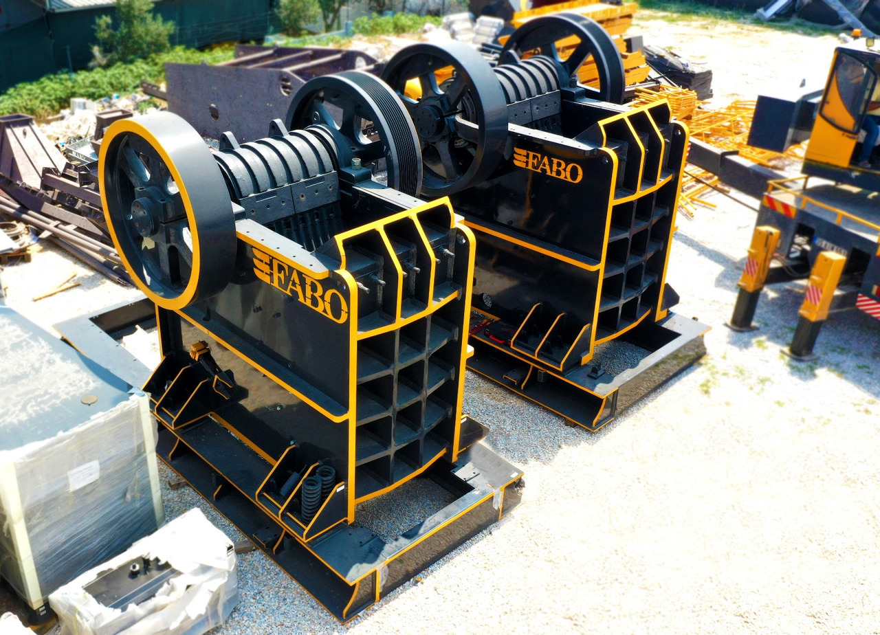 Trituradora de mandíbula nuevo FABO jaw crusher: foto 1