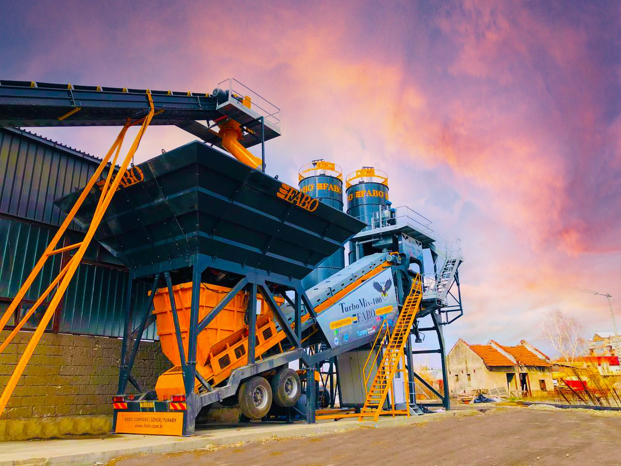 FABO mobile concrete batching plant - Planta de hormigón: foto 4 FABO mobile concrete batching plant - Planta de hormigón: foto 4