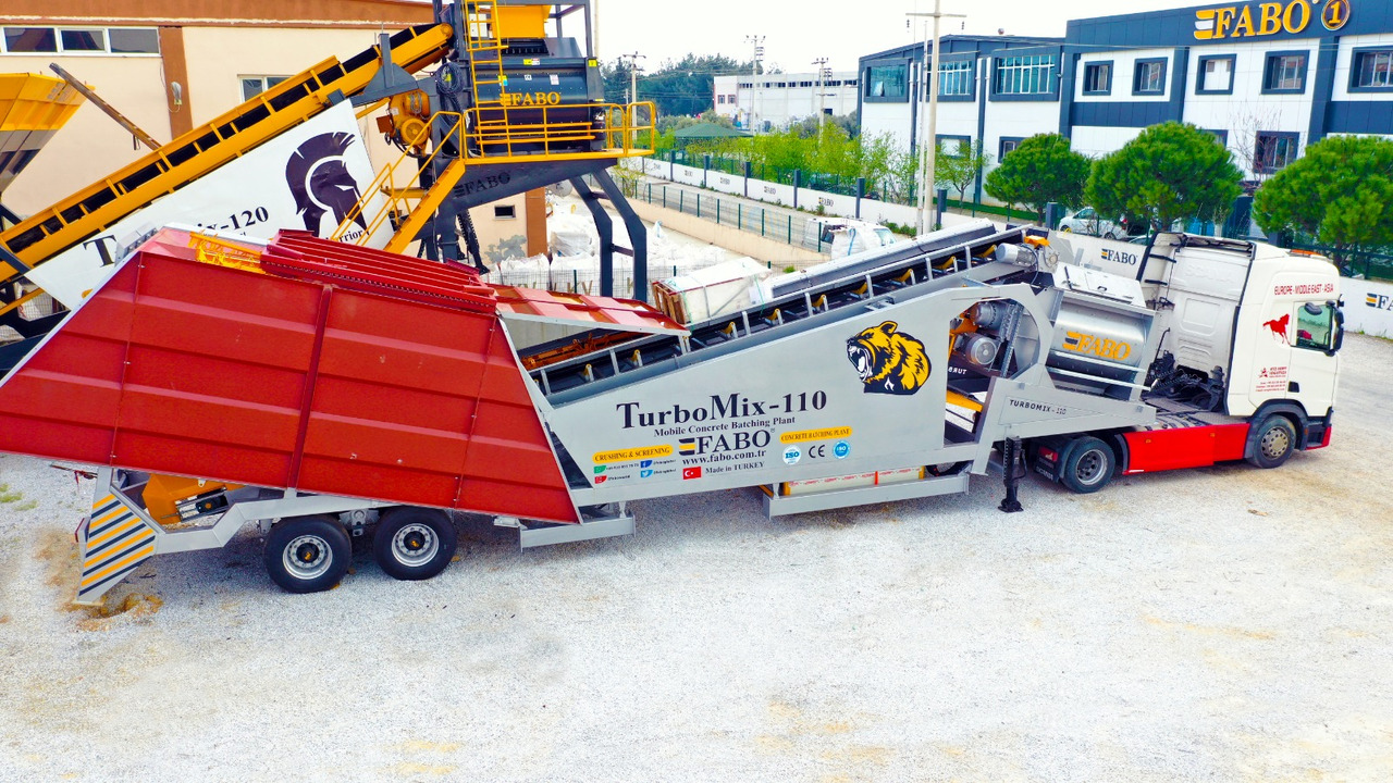 FABO mobile concrete batching plant - Planta de hormigón: foto 2 FABO mobile concrete batching plant - Planta de hormigón: foto 2