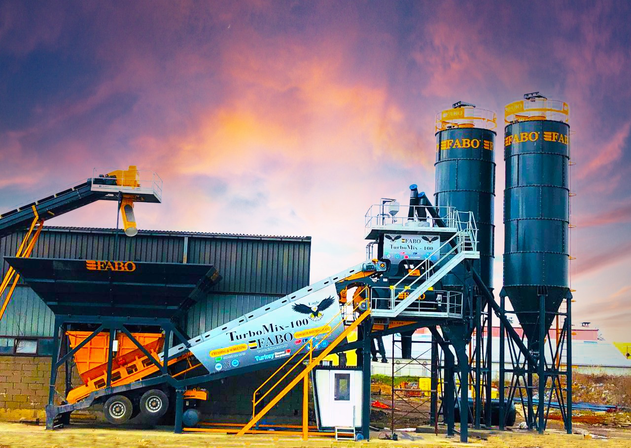 FABO mobile concrete batching plant - Planta de hormigón: foto 2 FABO mobile concrete batching plant - Planta de hormigón: foto 2