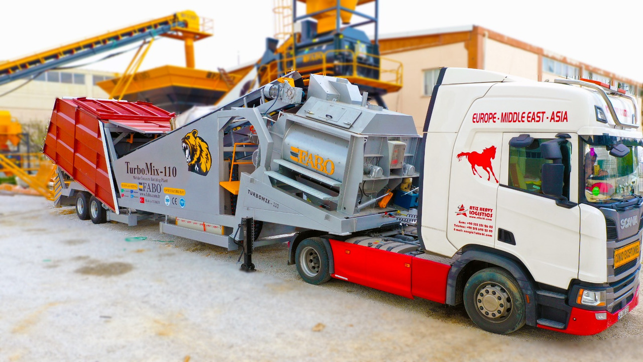 FABO mobile concrete batching plant - Planta de hormigón: foto 4 FABO mobile concrete batching plant - Planta de hormigón: foto 4