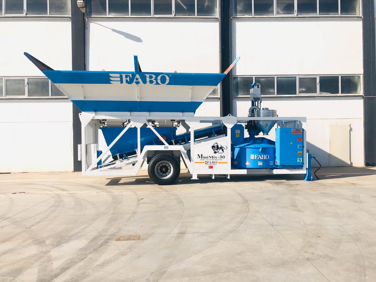 FABO mobile concrete batching plant - Planta de hormigón: foto 5 FABO mobile concrete batching plant - Planta de hormigón: foto 5
