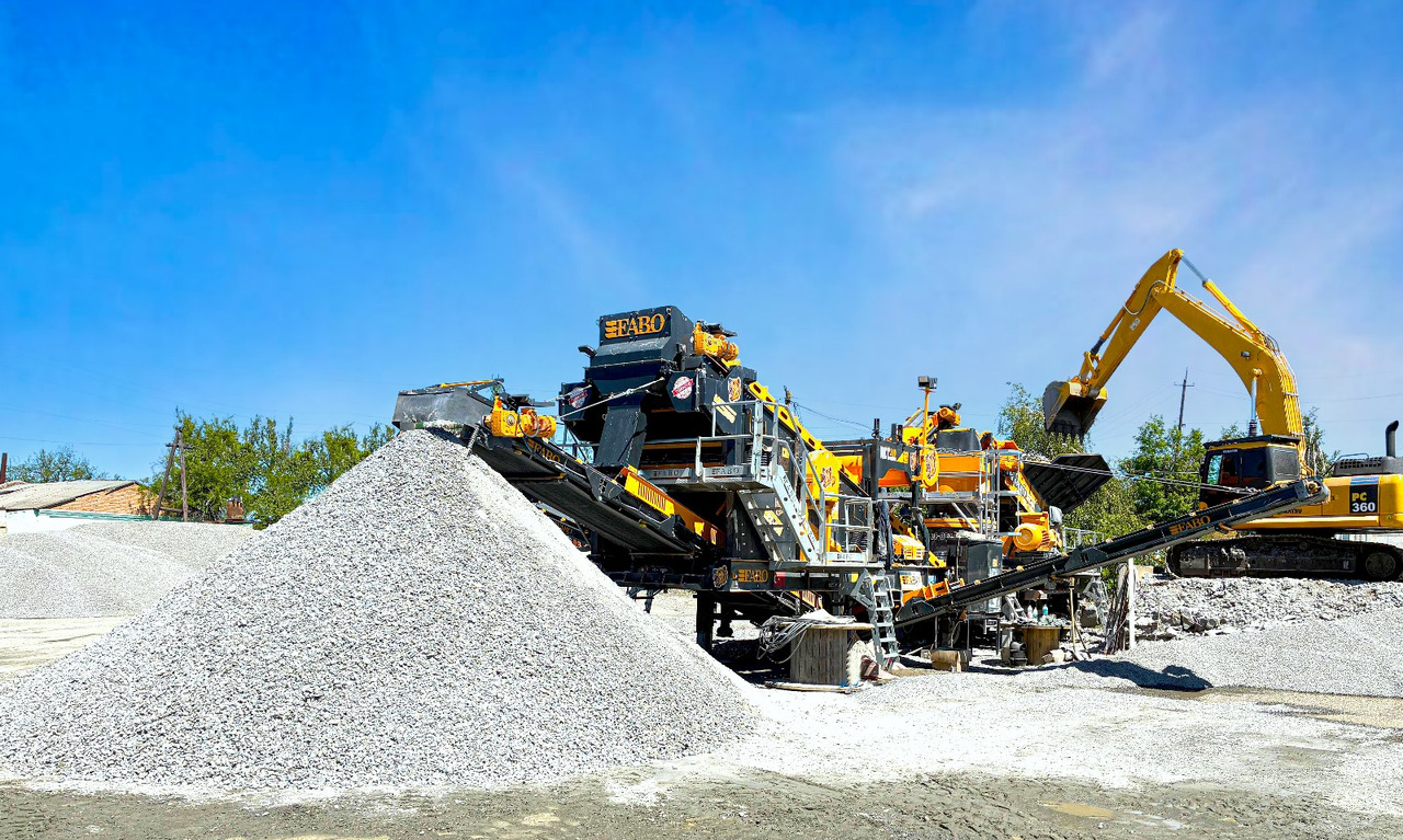 FABO mobile cone crusher - Planta de hormigón: foto 3 FABO mobile cone crusher - Planta de hormigón: foto 3