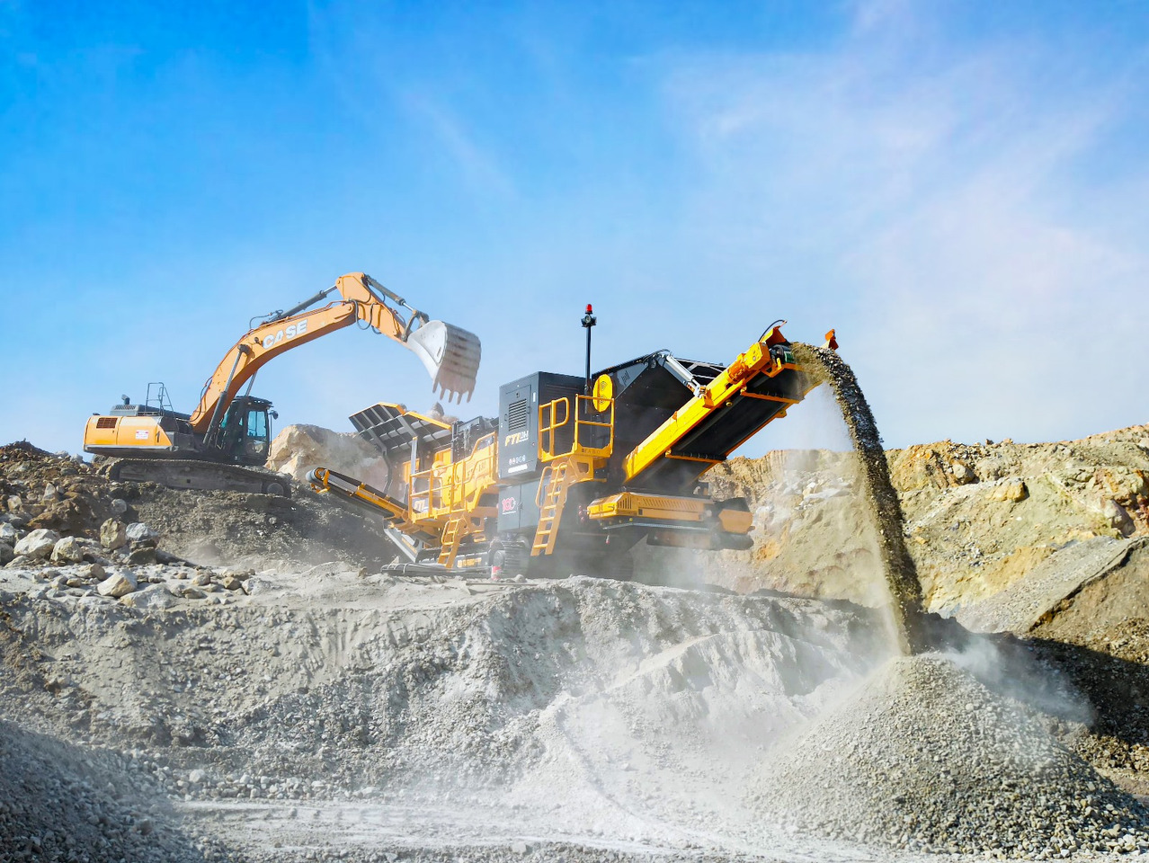 FABO mobile impact crusher - Trituradora de impacto: foto 1 FABO mobile impact crusher - Trituradora de impacto: foto 1