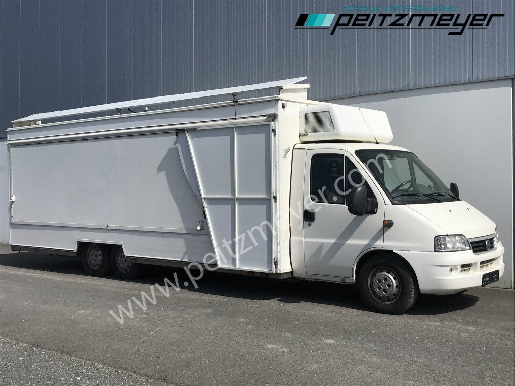Camión tienda IVECO FIAT (I) Ducato Verkaufswagen 6,5 m - Motor neu vor 21 TKM + Kühltheke, Fritteuse: foto 10