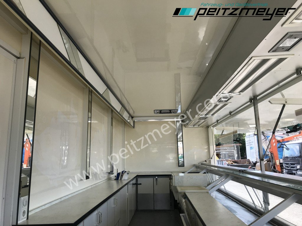 Camión tienda IVECO FIAT (I) Ducato Verkaufswagen 6,5 m - Motor neu vor 21 TKM + Kühltheke, Fritteuse: foto 19