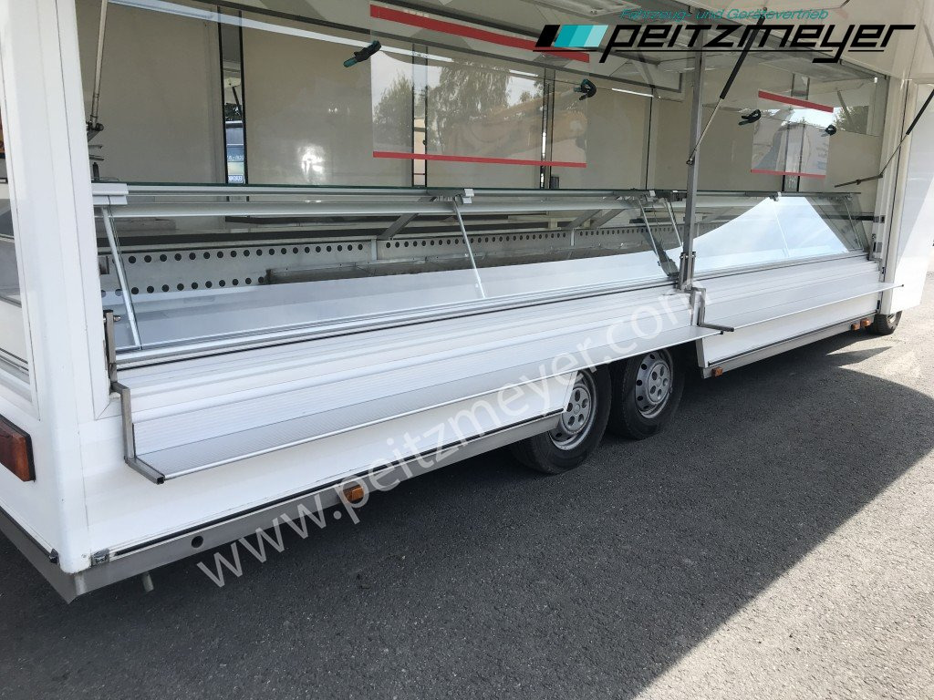 Camión tienda IVECO FIAT (I) Ducato Verkaufswagen 6,5 m - Motor neu vor 21 TKM + Kühltheke, Fritteuse: foto 20