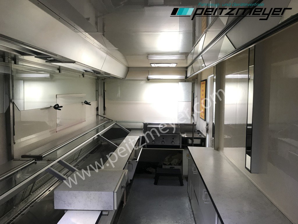 Camión tienda IVECO FIAT (I) Ducato Verkaufswagen 6,5 m - Motor neu vor 21 TKM + Kühltheke, Fritteuse: foto 17