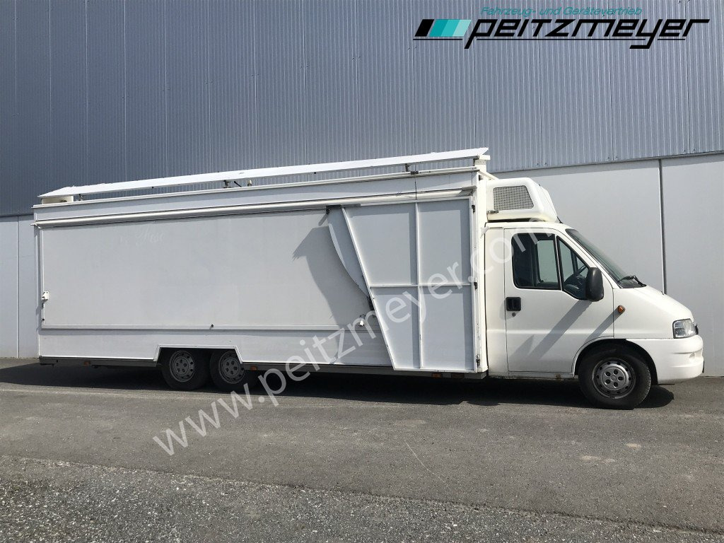 Camión tienda IVECO FIAT (I) Ducato Verkaufswagen 6,5 m - Motor neu vor 21 TKM + Kühltheke, Fritteuse: foto 11