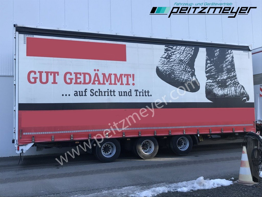 Remolque con toldo KRUKENMEIER Tridemanhänger TLP 25 zwillingsbereift, Liftachse: foto 8