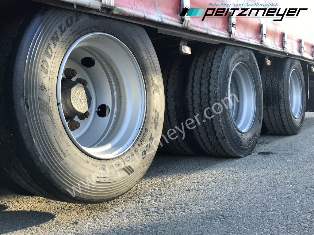 Remolque con toldo KRUKENMEIER Tridemanhänger TLP 25 zwillingsbereift, Liftachse: foto 9