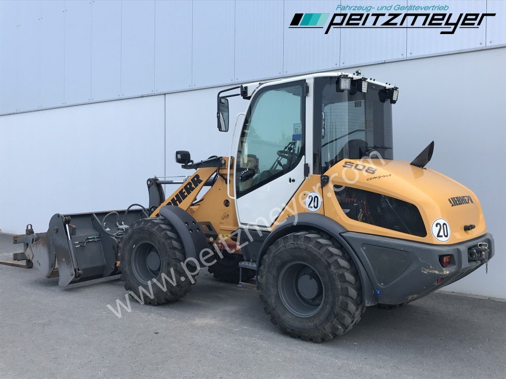 LIEBHERR Radlader L 508 C 4in1 Schaufel + Palettengabel - Cargadora de ruedas: foto 4 LIEBHERR Radlader L 508 C 4in1 Schaufel + Palettengabel - Cargadora de ruedas: foto 4