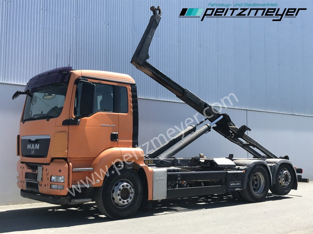 MAN TGS 26.440 BL6x2 Meiller RK 2070 mit Lenkachse - Camión multibasculante: foto 1 MAN TGS 26.440 BL6x2 Meiller RK 2070 mit Lenkachse - Camión multibasculante: foto 1