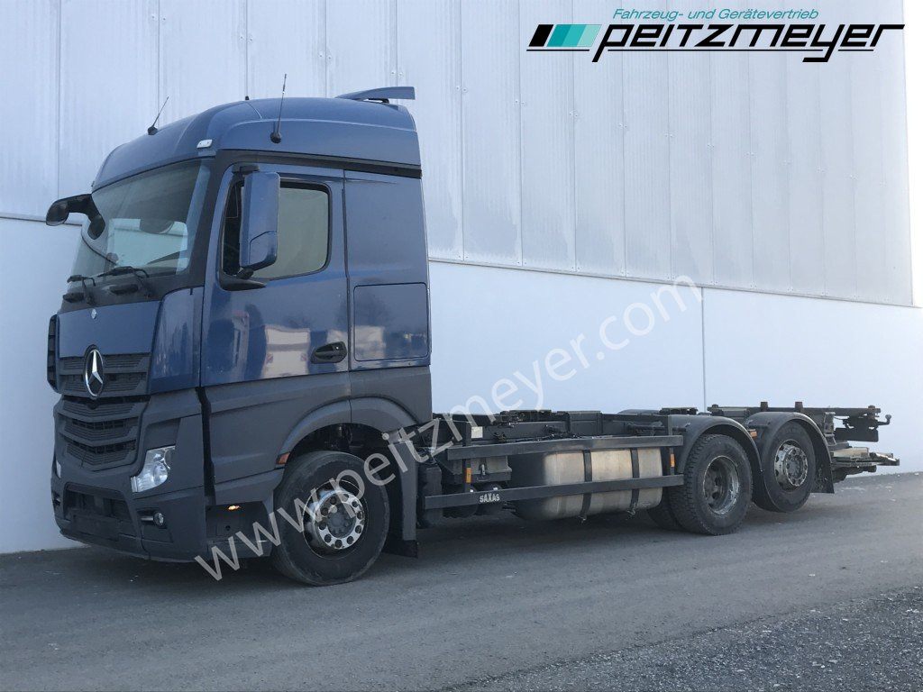 MERCEDES-BENZ Actros 2542 LL BDF Getriebe+Retarder+AGR NEU Retarder + Getriebe neu - Camión portacontenedore/ Intercambiable: foto 1 MERCEDES-BENZ Actros 2542 LL BDF Getriebe+Retarder+AGR NEU Retarder + Getriebe neu - Camión portacontenedore/ Intercambiable: foto 1