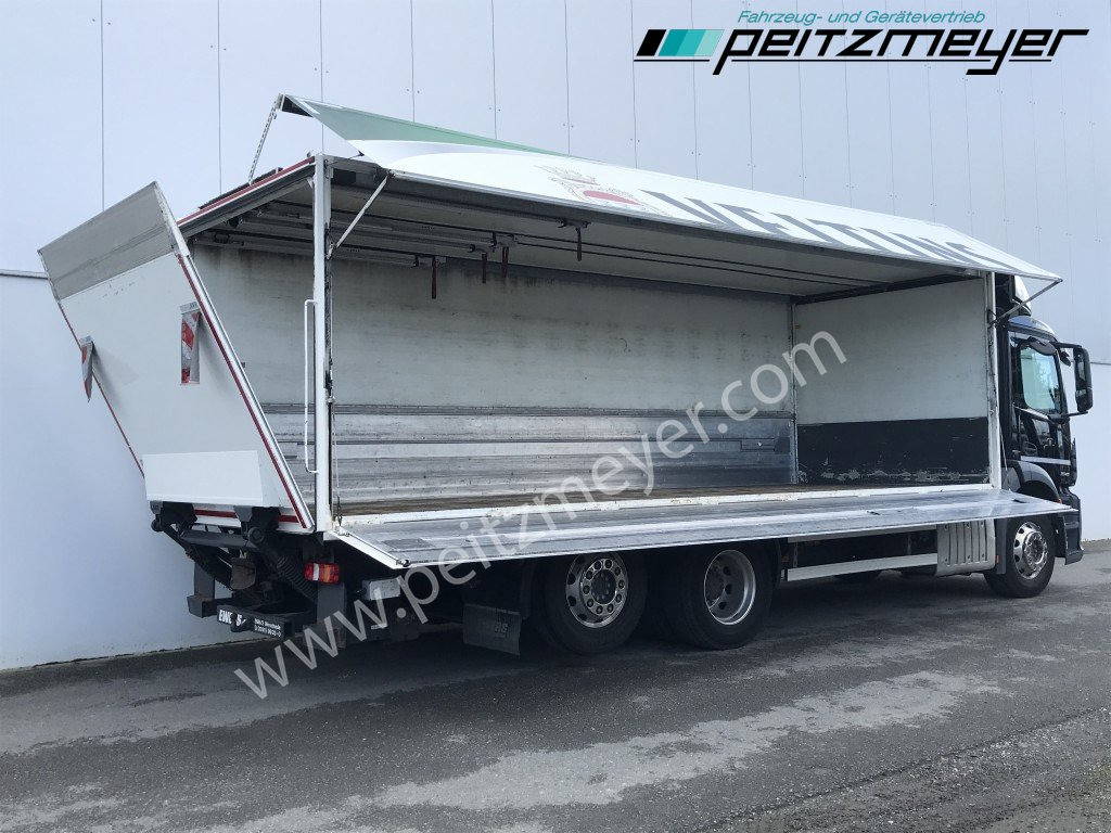 MERCEDES-BENZ Antos 2543 LL Ewers Getränke Retarder, 2 x AHK, LBW 2 t., Lenkachse - Camión transporte de bebidas: foto 3 MERCEDES-BENZ Antos 2543 LL Ewers Getränke Retarder, 2 x AHK, LBW 2 t., Lenkachse - Camión transporte de bebidas: foto 3