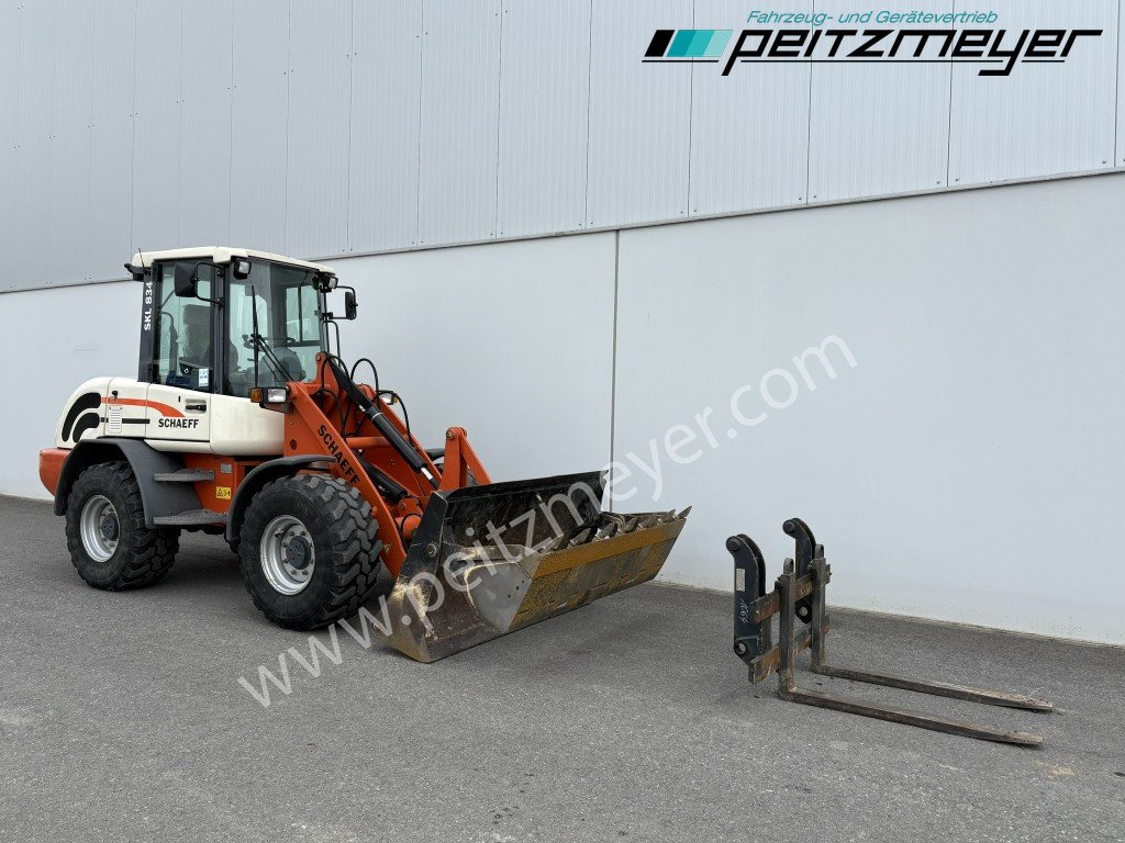 SCHAEFF RADLADER SKL 834 Palettengabel + Klappschaufel - Cargadora de ruedas: foto 2 SCHAEFF RADLADER SKL 834 Palettengabel + Klappschaufel - Cargadora de ruedas: foto 2