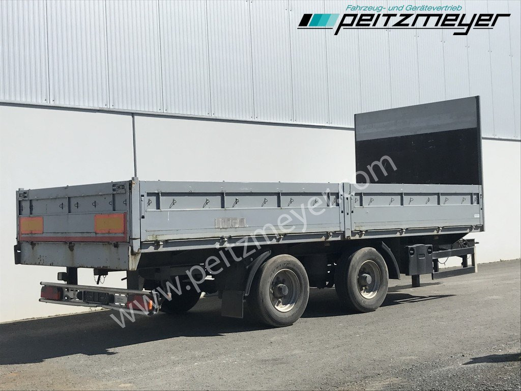 SCHMIDT,HAGEN Tandemanhänger TPT/13/E/6,5 Liftachse, auflastbar auf 18 t. - Remolque plataforma/ Caja abierta: foto 1 SCHMIDT,HAGEN Tandemanhänger TPT/13/E/6,5 Liftachse, auflastbar auf 18 t. - Remolque plataforma/ Caja abierta: foto 1