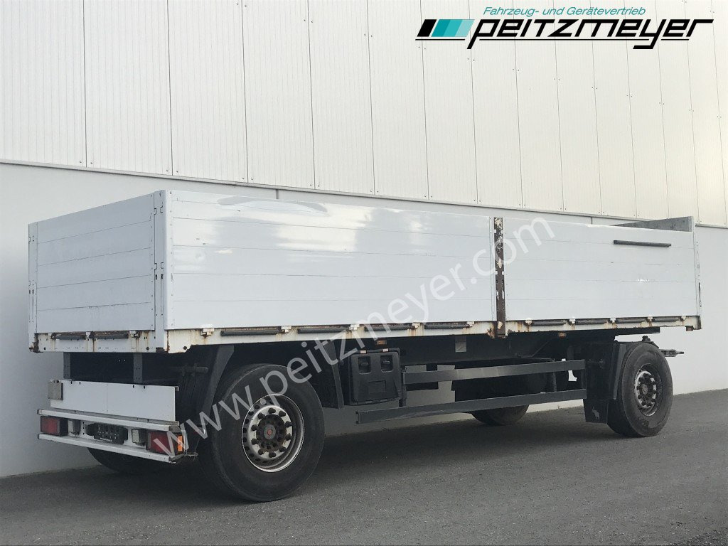 SCHMITZ 2 Achs Pritschenanhänger AFG 18 Baustoff - Remolque plataforma/ Caja abierta: foto 1 SCHMITZ 2 Achs Pritschenanhänger AFG 18 Baustoff - Remolque plataforma/ Caja abierta: foto 1