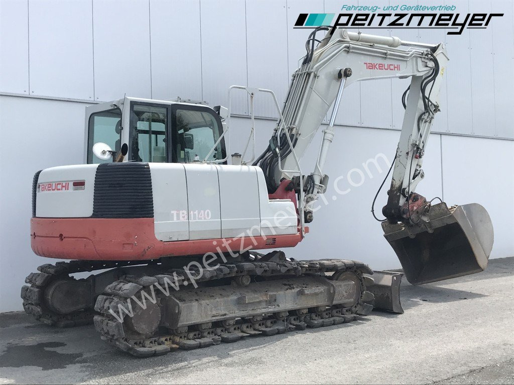 TAKEUCHI MINIBAGGER TB 1140 Schaufel 1,60, Schaufel 1,20, Schaufel 0,40 - Miniexcavadora: foto 4 TAKEUCHI MINIBAGGER TB 1140 Schaufel 1,60, Schaufel 1,20, Schaufel 0,40 - Miniexcavadora: foto 4