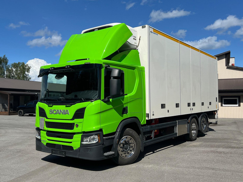 Scania P410 6X2 THERMO KING T-1200R OPEN SIDE - Camión frigorífico: foto 3 Scania P410 6X2 THERMO KING T-1200R OPEN SIDE - Camión frigorífico: foto 3