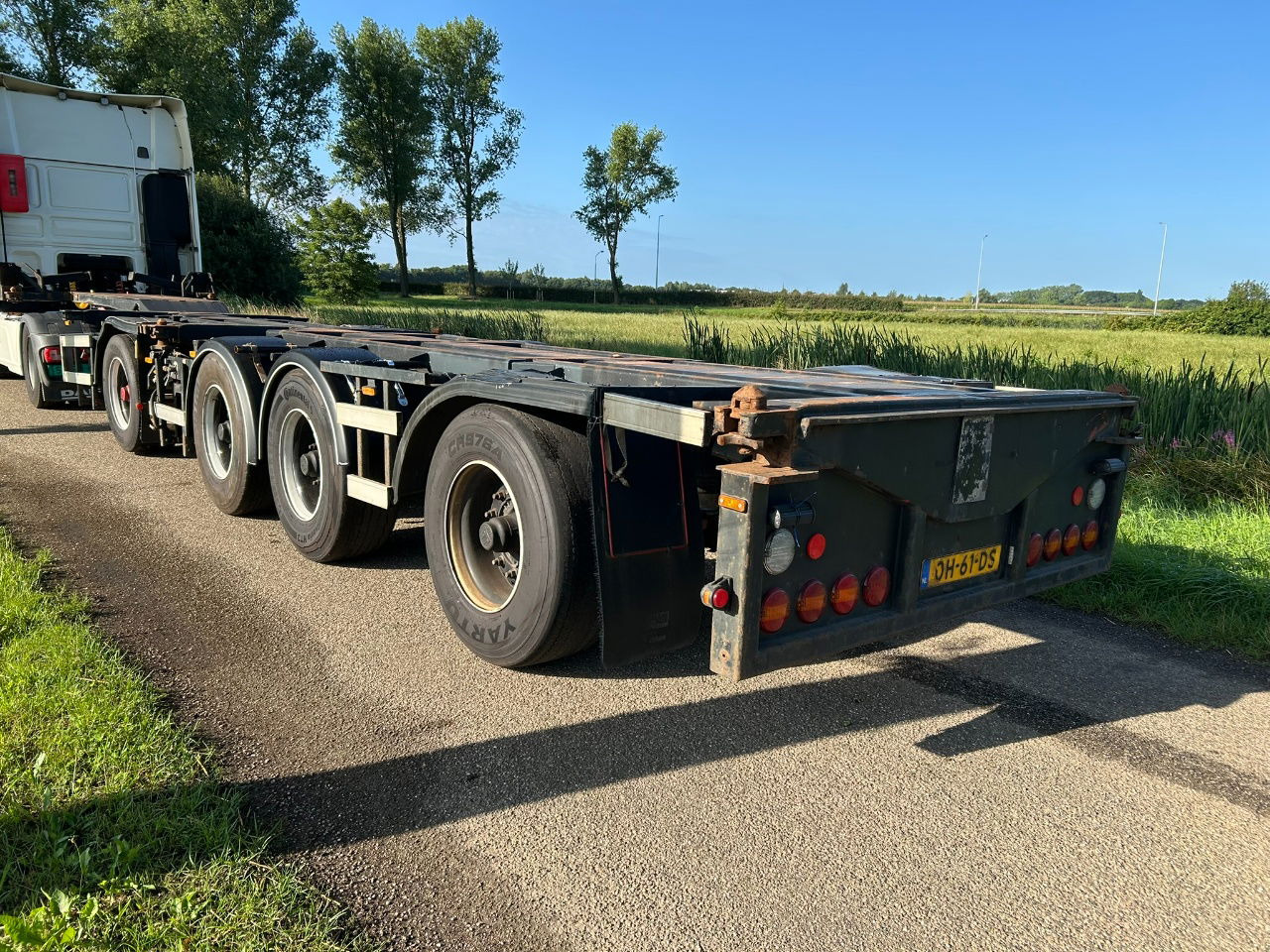 Nooteboom D-tec CT-53-04D combi chassis apk/tuf 9-2025 gvw 53000 kg - Semirremolque portacontenedore/ Intercambiable: foto 2 Nooteboom D-tec CT-53-04D combi chassis apk/tuf 9-2025 gvw 53000 kg - Semirremolque portacontenedore/ Intercambiable: foto 2