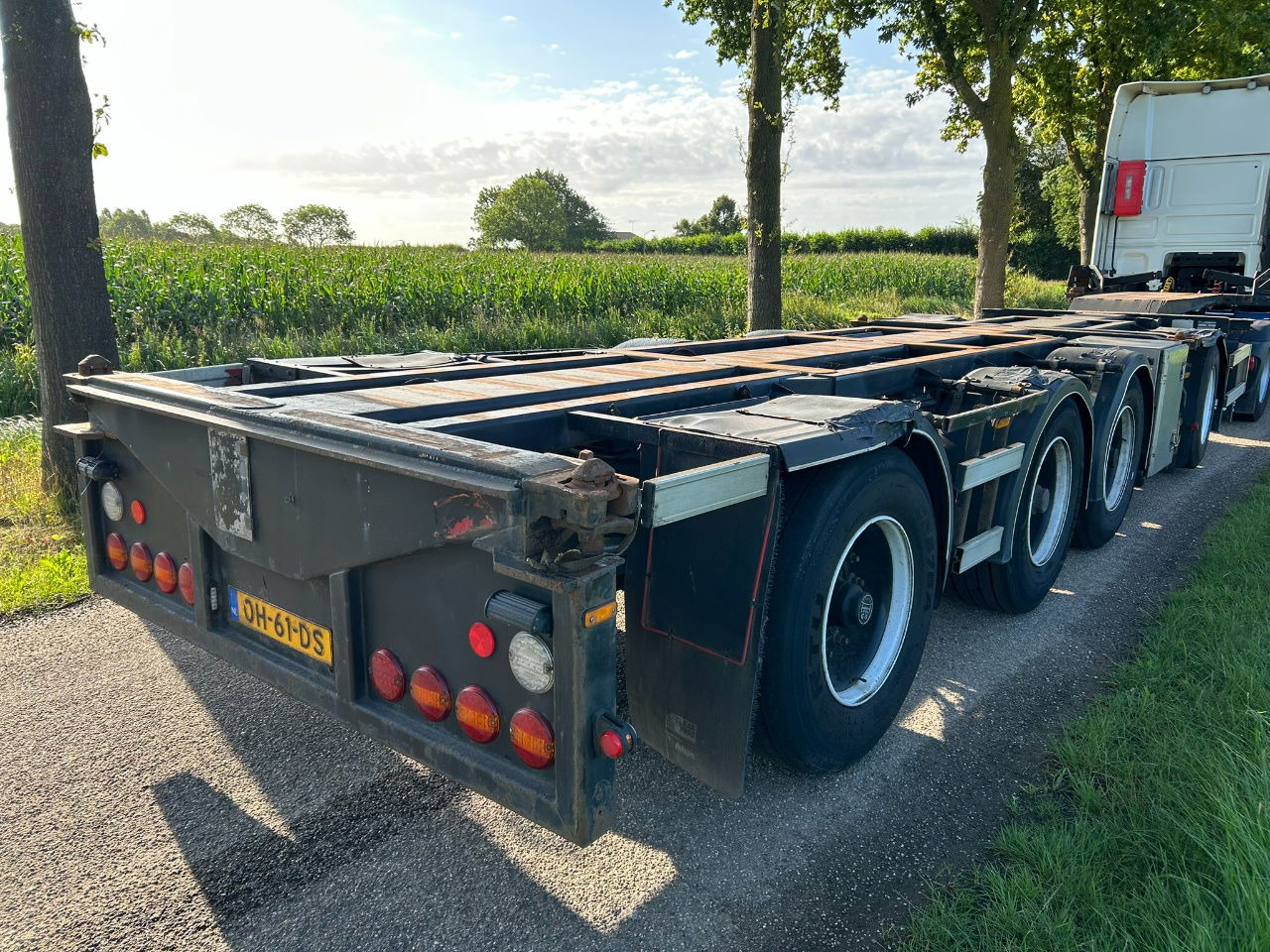 Nooteboom D-tec CT-53-04D combi chassis apk/tuf 9-2025 gvw 53000 kg - Semirremolque portacontenedore/ Intercambiable: foto 4 Nooteboom D-tec CT-53-04D combi chassis apk/tuf 9-2025 gvw 53000 kg - Semirremolque portacontenedore/ Intercambiable: foto 4