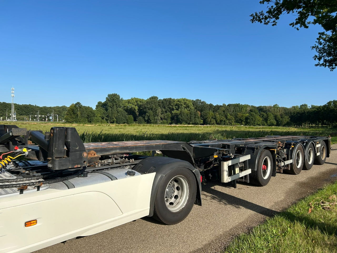 Nooteboom D-tec CT-53-04D combi chassis apk/tuf 9-2025 gvw 53000 kg - Semirremolque portacontenedore/ Intercambiable: foto 1 Nooteboom D-tec CT-53-04D combi chassis apk/tuf 9-2025 gvw 53000 kg - Semirremolque portacontenedore/ Intercambiable: foto 1
