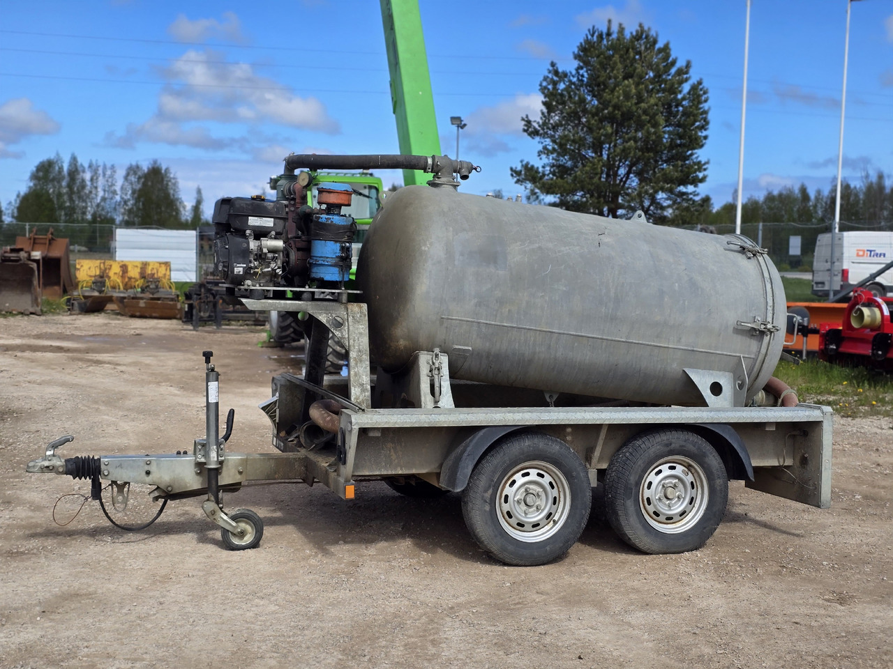 Bunnefeld Haren PAH3500 - Remolque cisterna: foto 1 Bunnefeld Haren PAH3500 - Remolque cisterna: foto 1