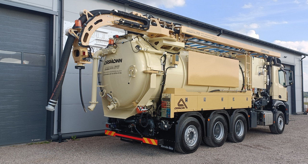 MERCEDES-BENZ AROCS ASSMANN stainless steel recykling - Limpieza de alcantarillado: foto 2 MERCEDES-BENZ AROCS ASSMANN stainless steel recykling - Limpieza de alcantarillado: foto 2