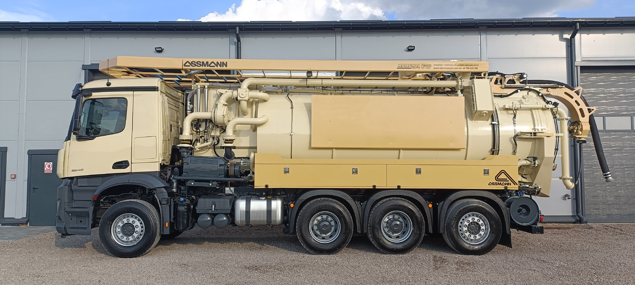 MERCEDES-BENZ AROCS ASSMANN stainless steel recykling - Limpieza de alcantarillado: foto 5 MERCEDES-BENZ AROCS ASSMANN stainless steel recykling - Limpieza de alcantarillado: foto 5